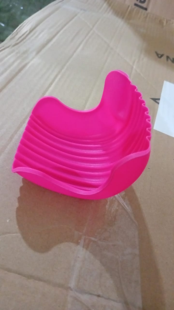 Silicone Burger Holder Snack Holder Reusable Burger Holder (X1006)