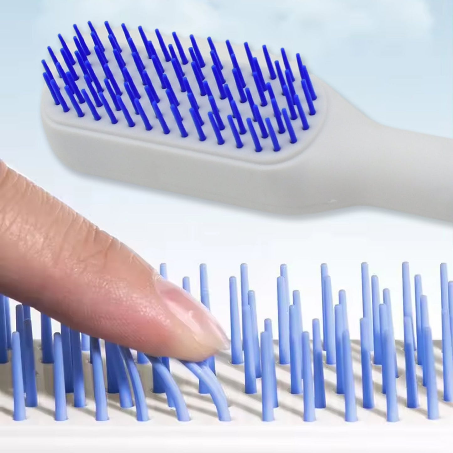 ONE PULL CLEAN SCALABLE HAIR SELF CLEANING HAIRBRUSH (1PC) (X545)