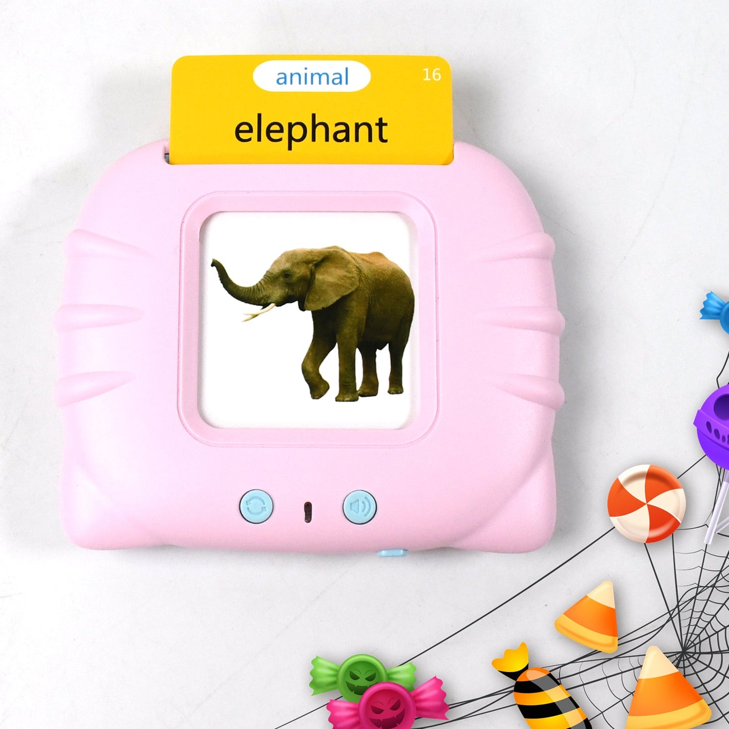 Learning Toys Flash Cards for Small Kids Educational Toys English Words (MKK+X32)