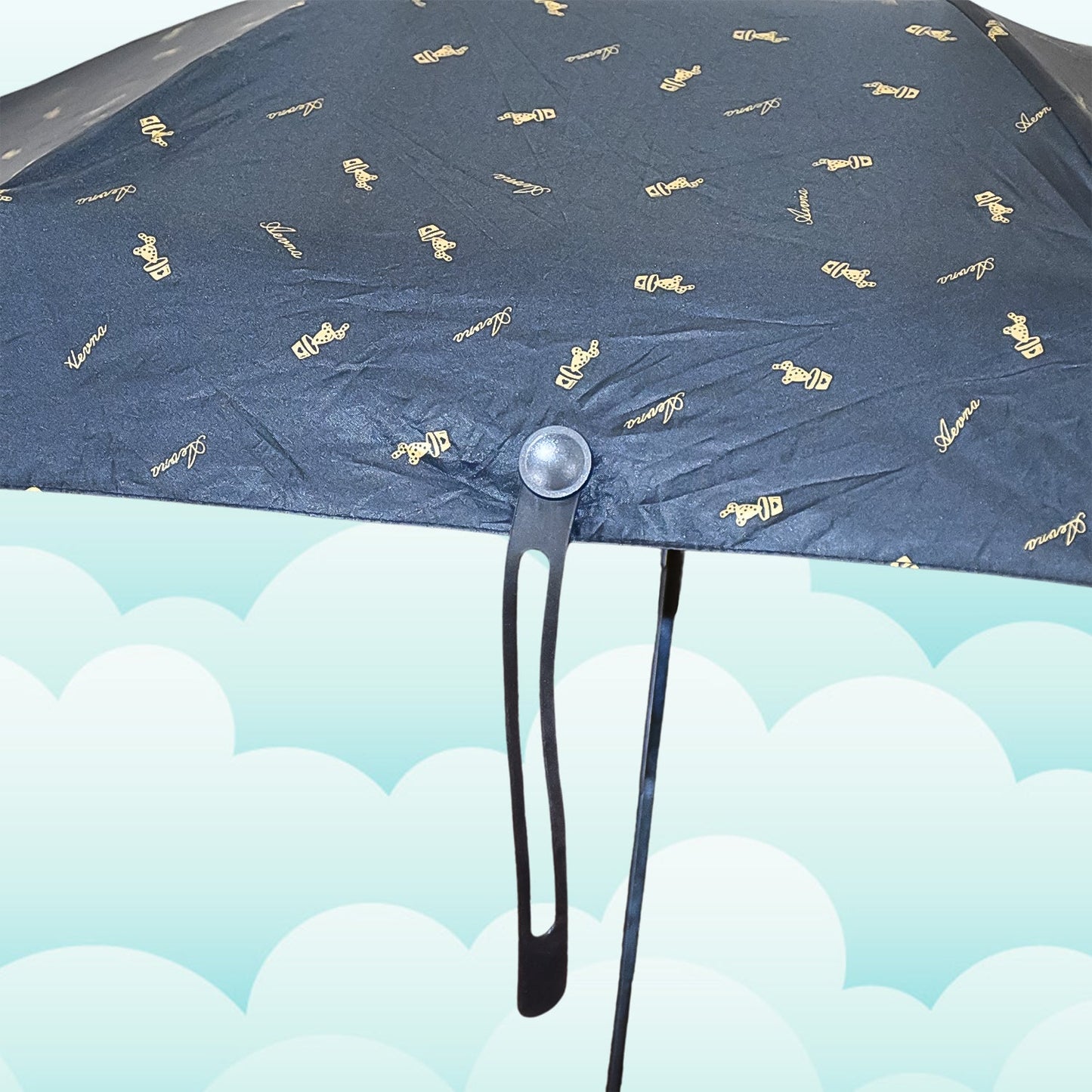 3-Fold Umbrella Summer Sun and Rain Protection Foldable Cute Umbrella || UV Protection Rain Sun Umbrella || Travel Accessories || Umbrella for Children, Girls, and Boys (1 Pc / With Zip Case)