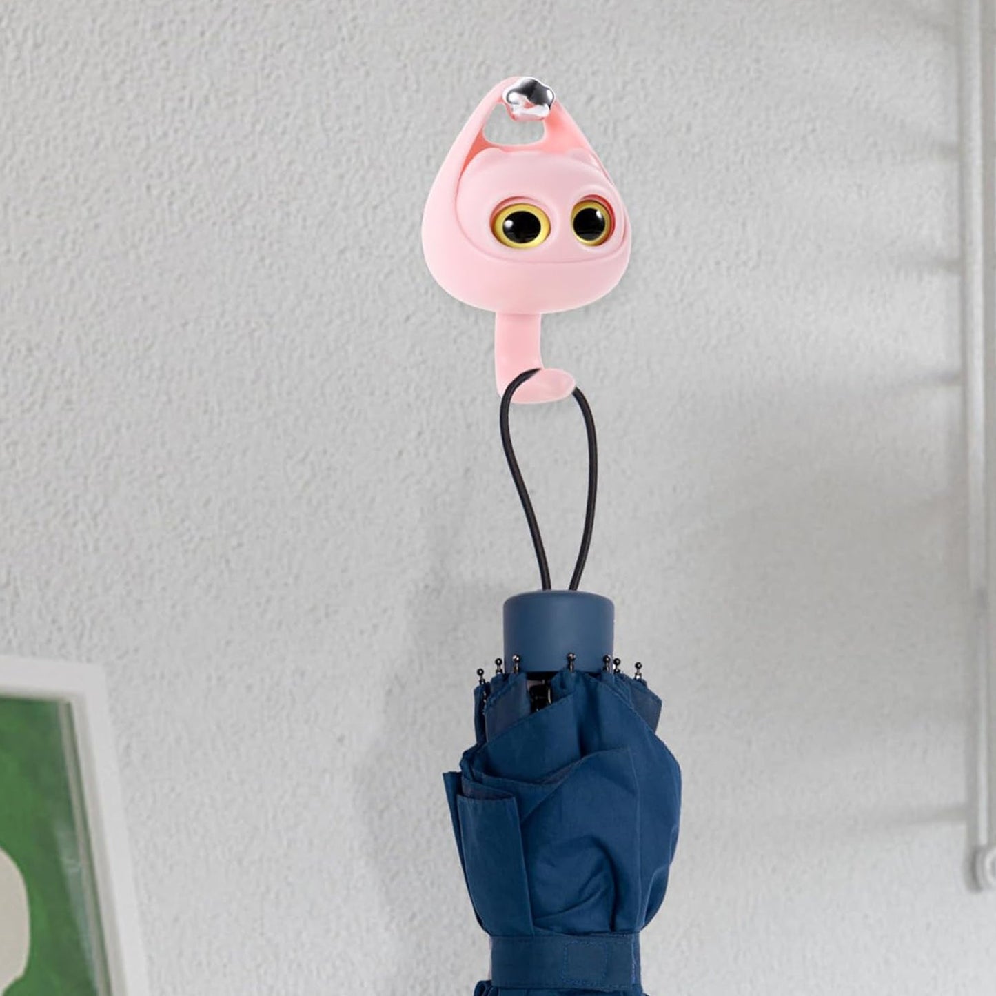MKK-49-Creative Adhesive Coat Hook Wink Cat Hook (1 Pc)