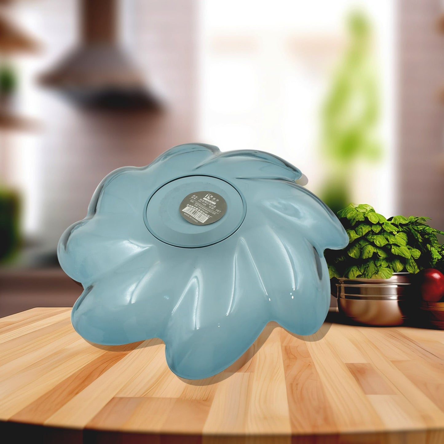 Flower Shape Plastic Dinner / Fruit Plate / Tray / Snacks / Breakfast Plate friendly Plastic Plate for Kids Party Supplies Birthday Holiday Party Dinnerware Supplies (1 Pc)