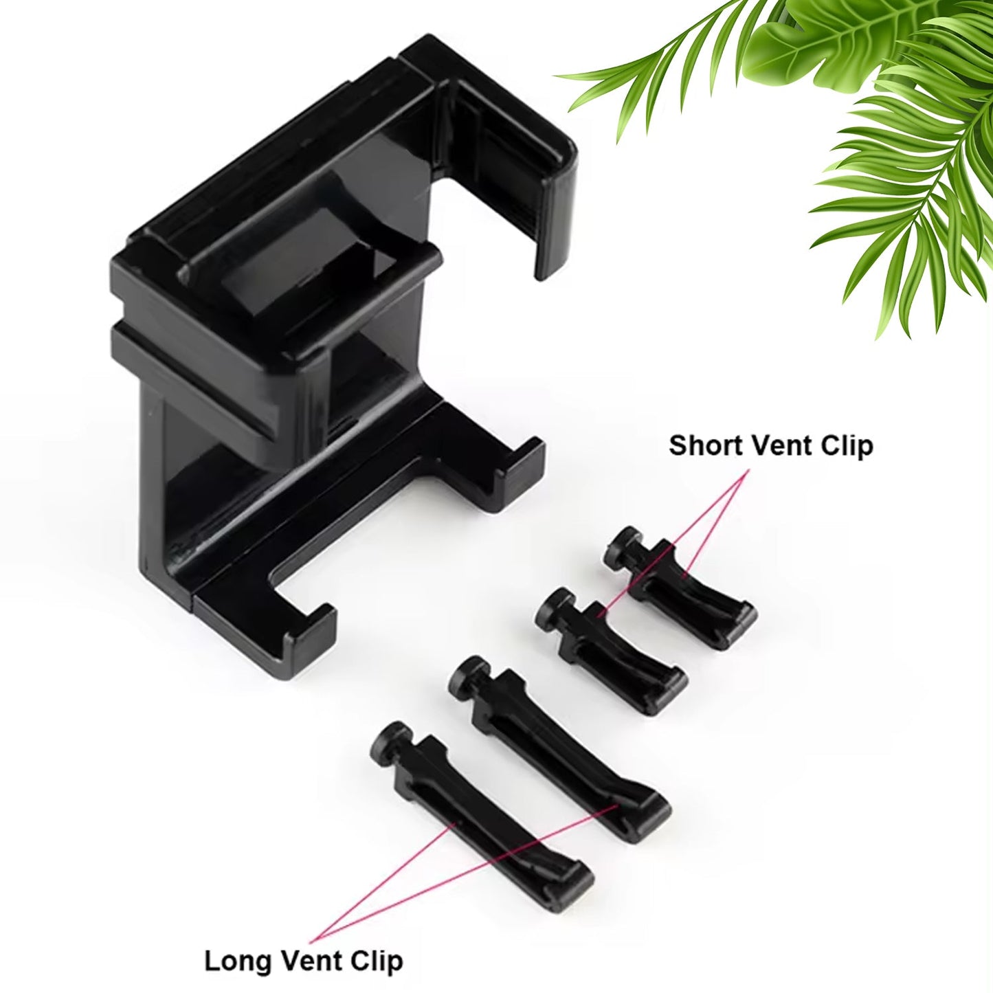 Smartphone Car Phone Holder Car Air Conditioning Vent Phone Holder, Holder Stand for Mobile Phone Cellphone GPS, Dashboard Bracket for Car (1 Pc) MKK-X48