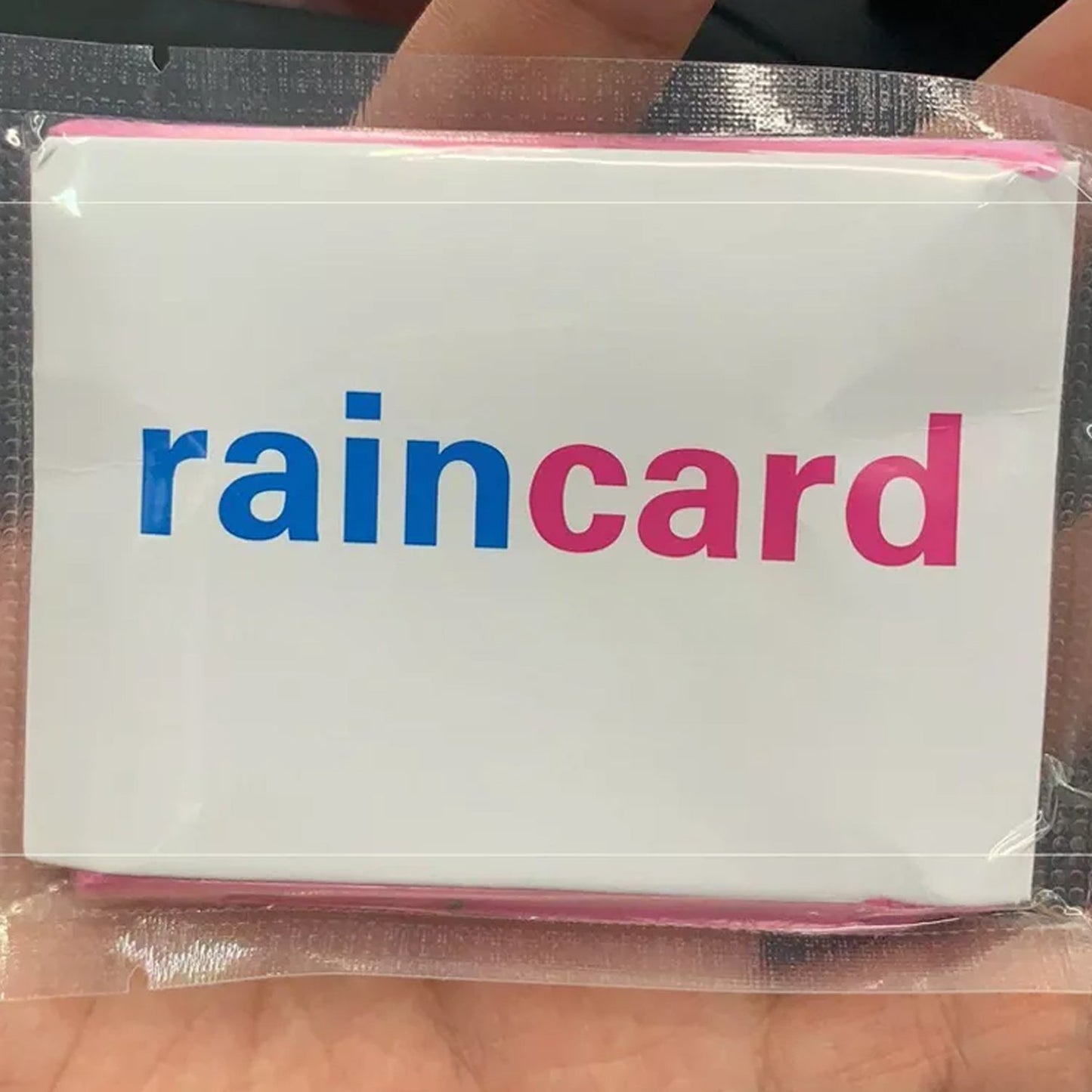 Easy to Carry Emergency Waterproof Rain coat pouch (X458)