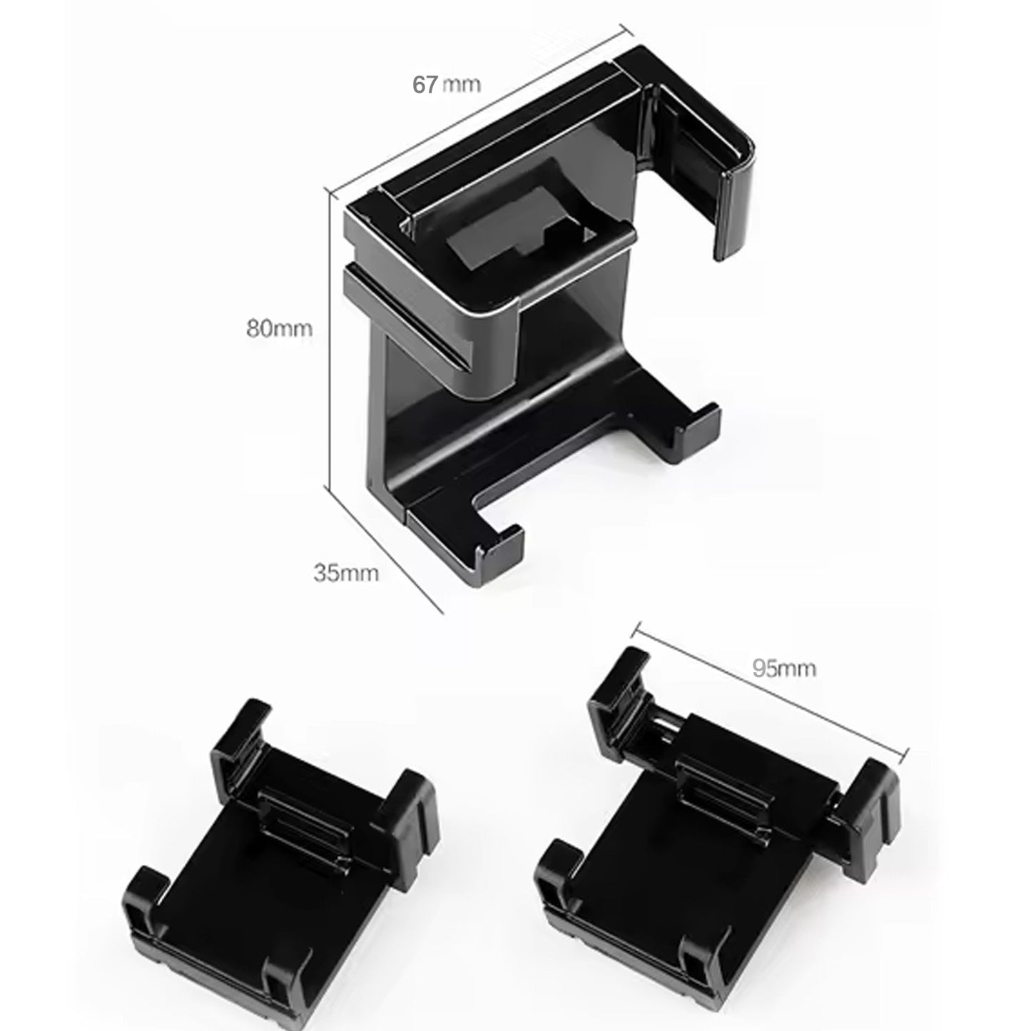 Smartphone Car Phone Holder Car Air Conditioning Vent Phone Holder, Holder Stand for Mobile Phone Cellphone GPS, Dashboard Bracket for Car (1 Pc) MKK-X48
