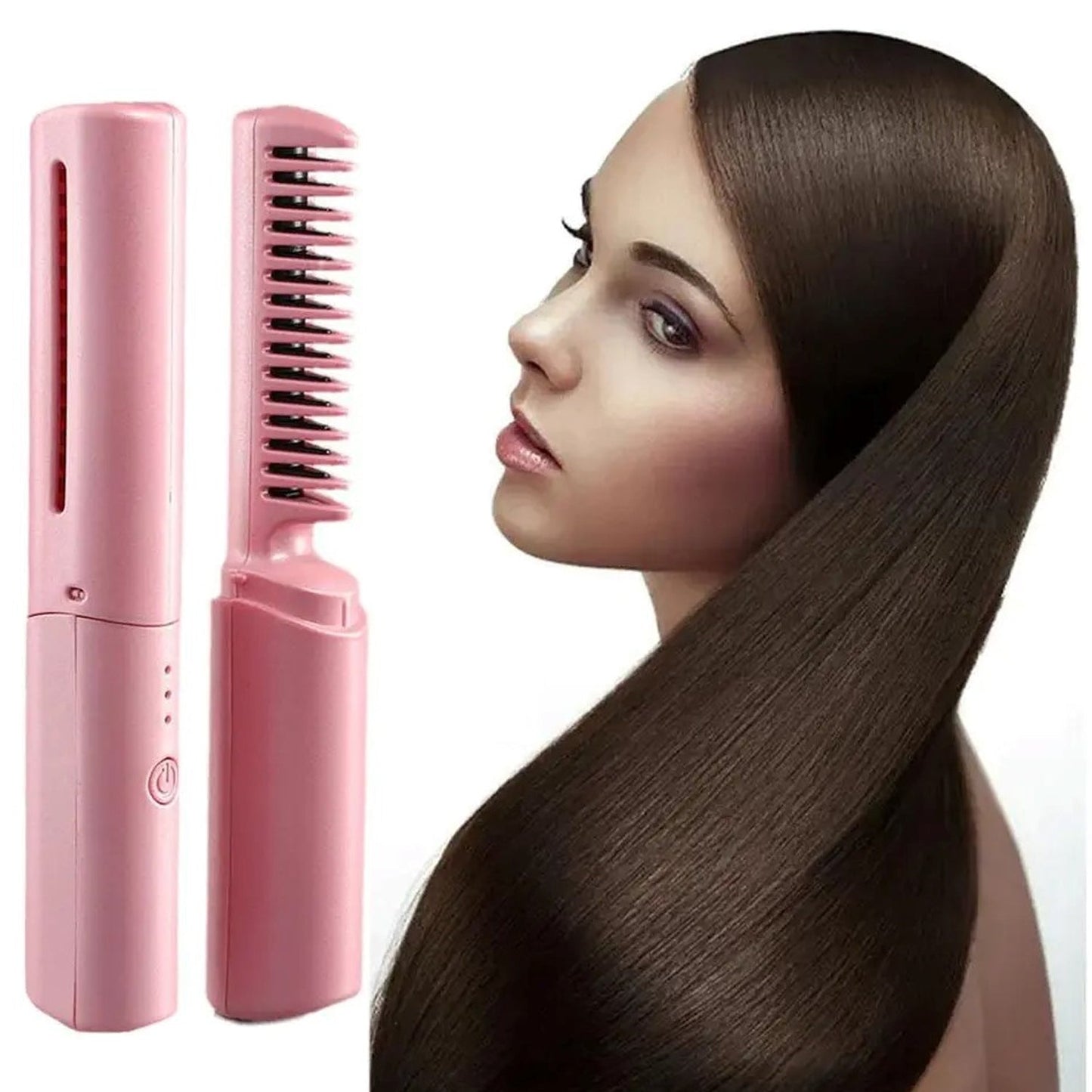 MOBILE HEAT COMB / HAIR STRAIGHTENER (1PC)