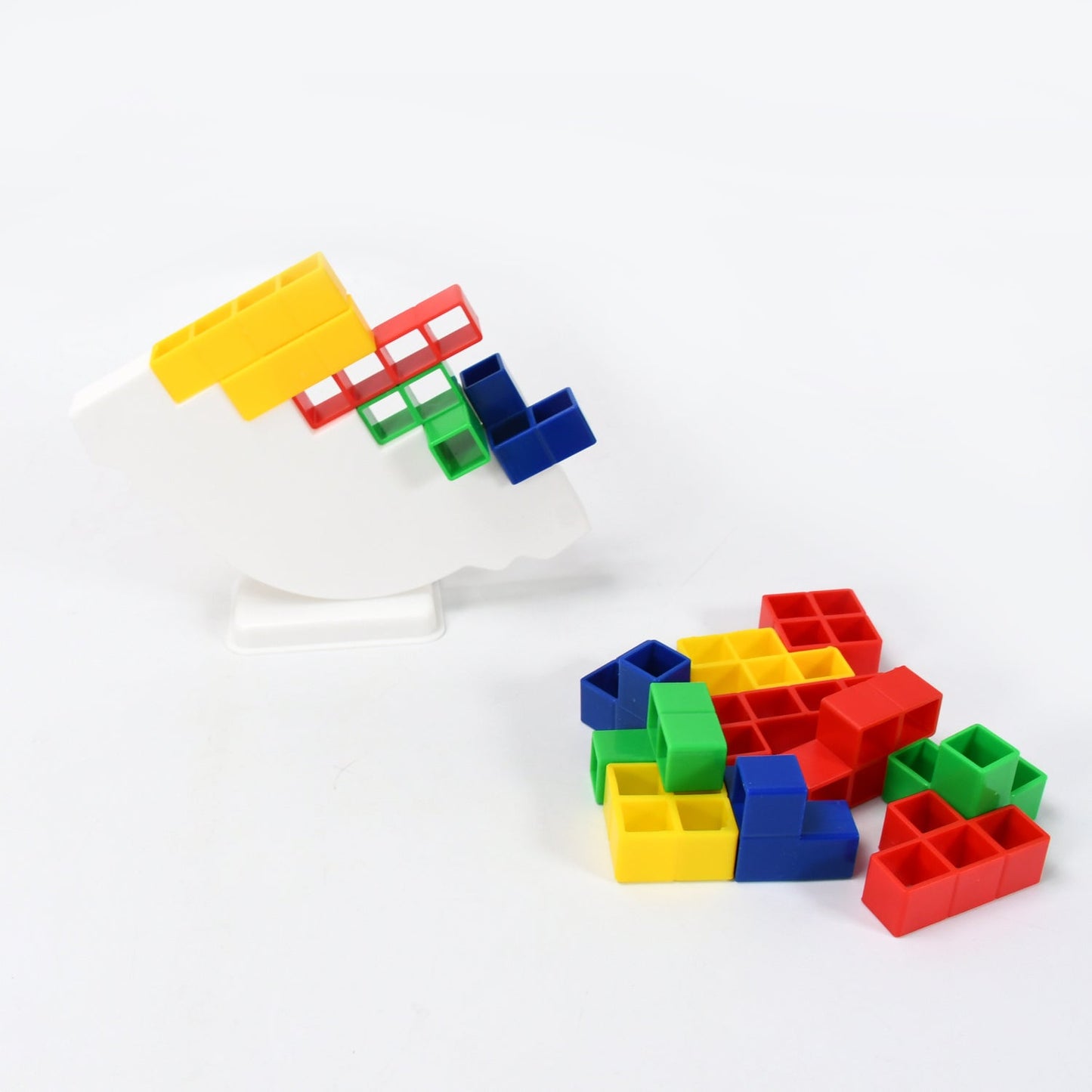 3D Tower Game, Tower Balance Game, Tower Stacking Game (16 Pcs Set) (X538)
