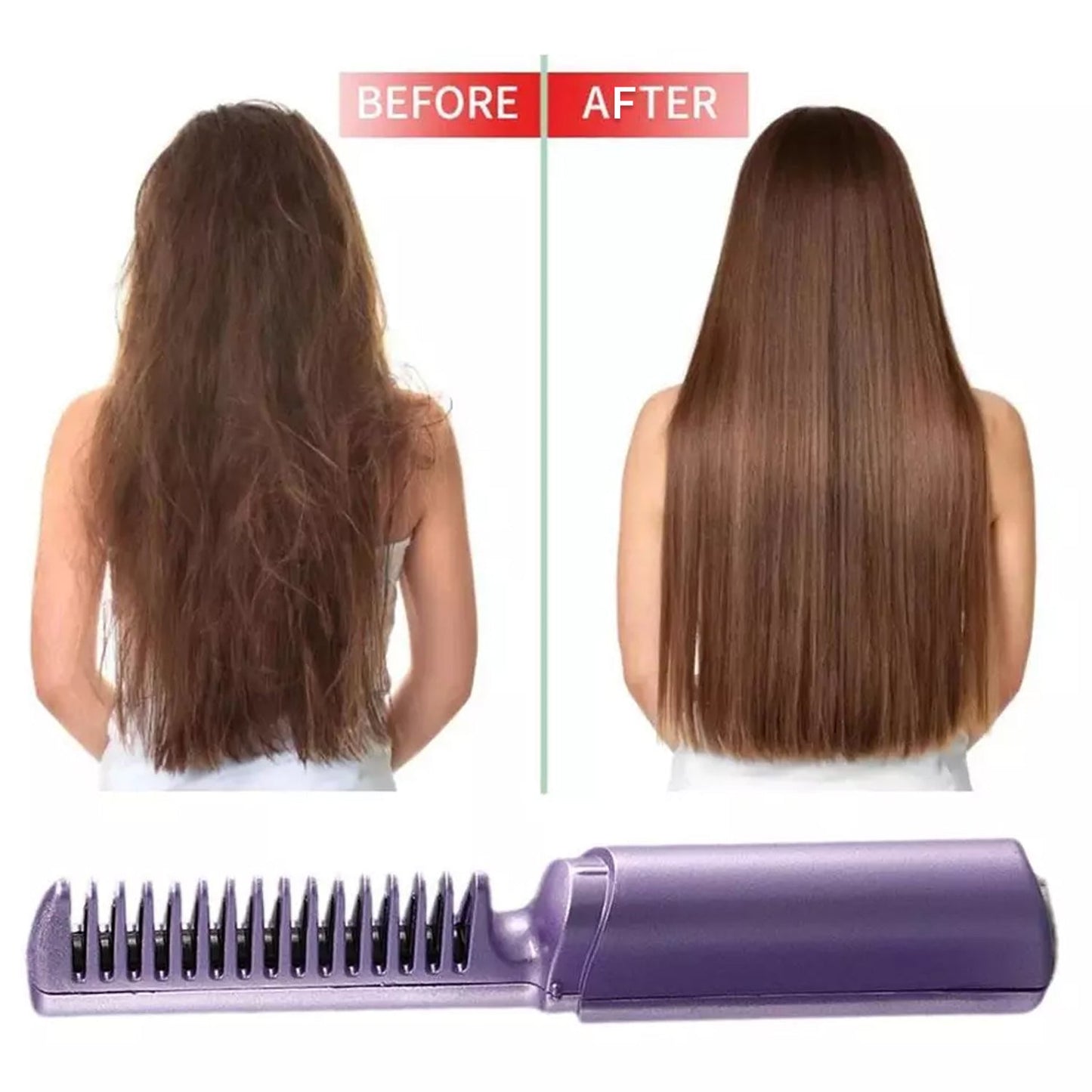 MOBILE HEAT COMB / HAIR STRAIGHTENER (1PC)