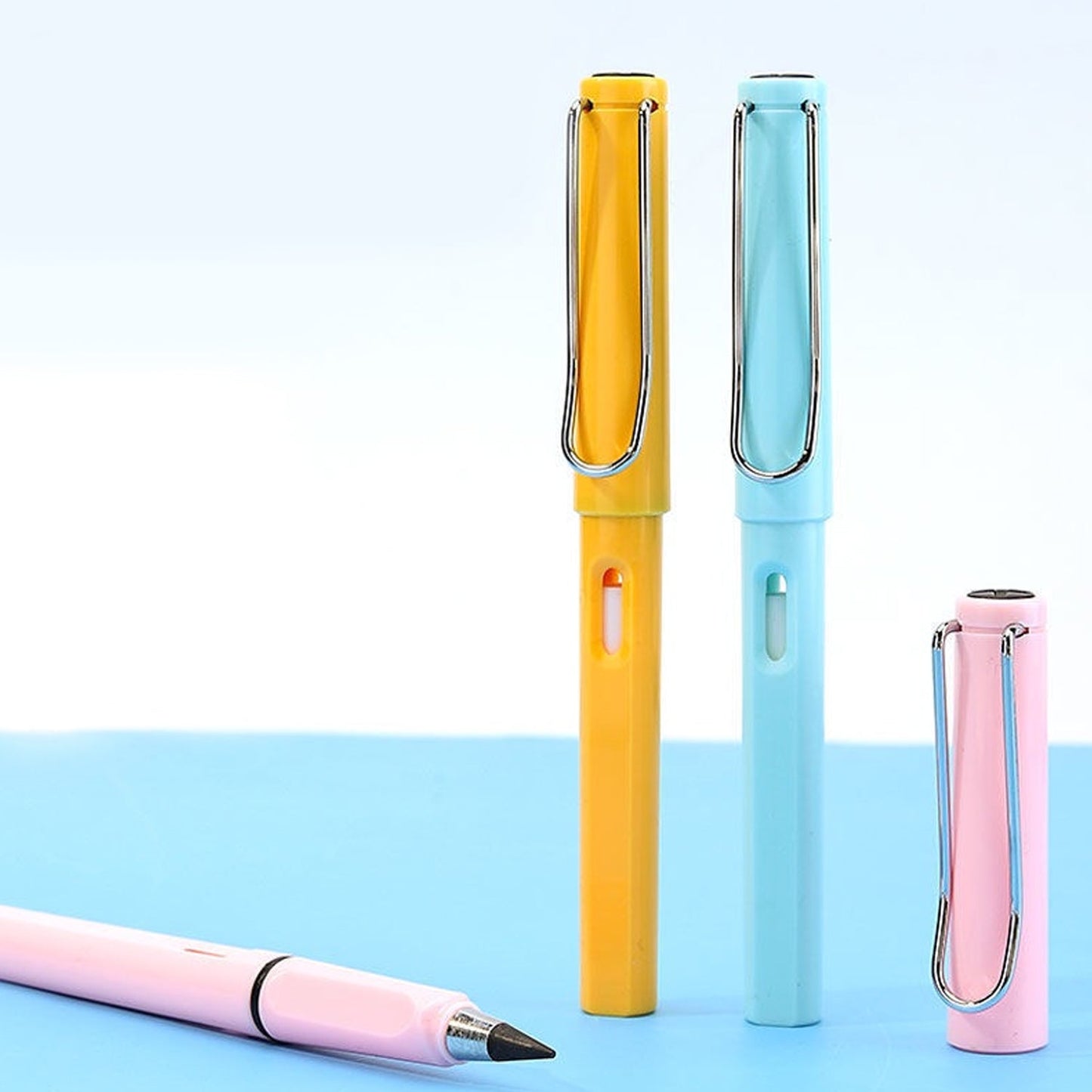 2In1 Everlasting Pencil Replaceable Head With Eraser, (PACK OF 5 Pcs) (X332)