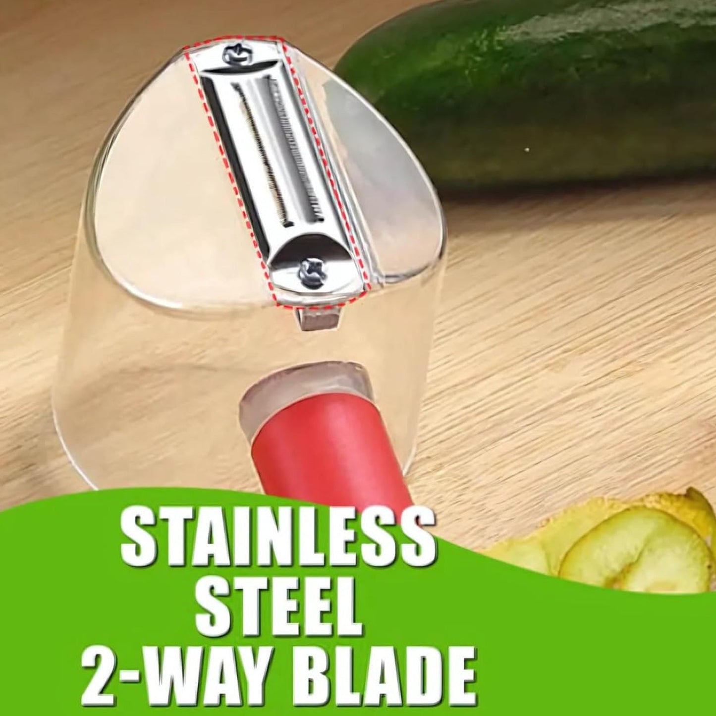 Home Kitchen Cooking Tools Peeler With Container (X296)