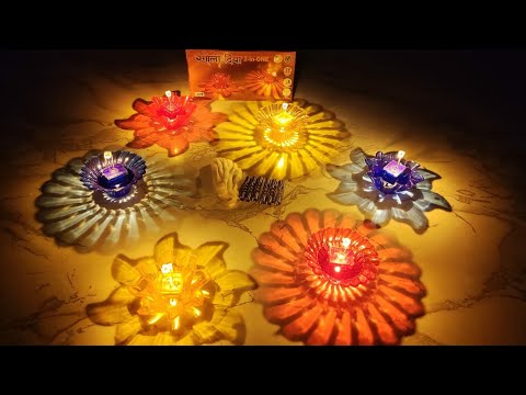 3D WATER SENSOR DIYA (PACK OF 6 PCS) (X1035)