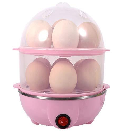 Multi-function 2 Layer 14 Egg Cooker Boilers Steamer (X762)