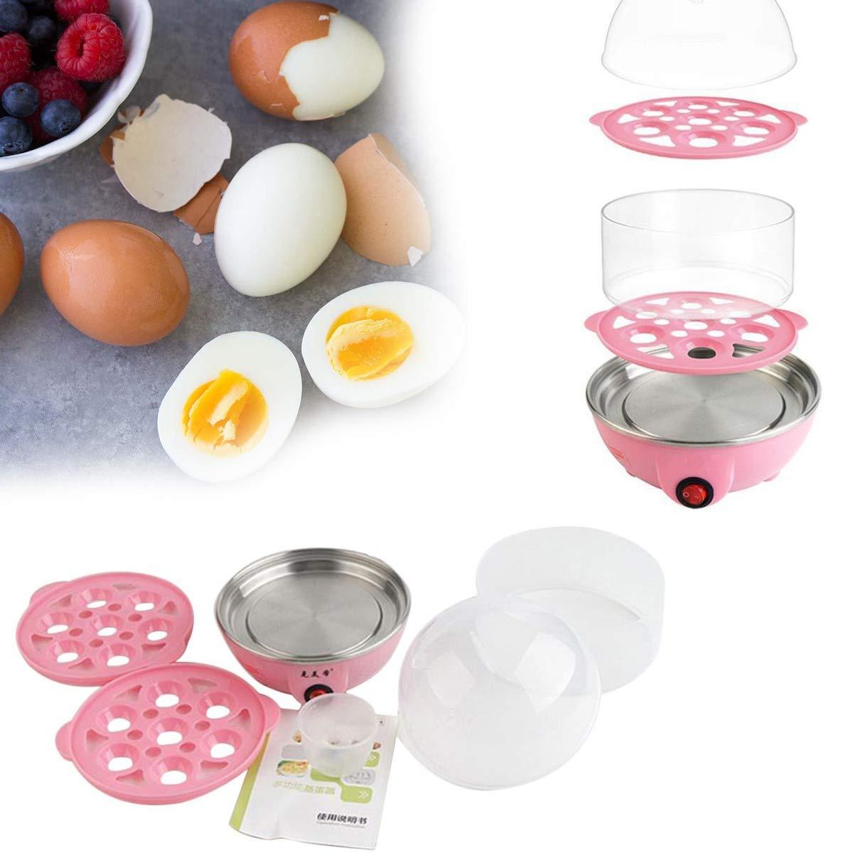 Multi-function 2 Layer 14 Egg Cooker Boilers Steamer (X762)