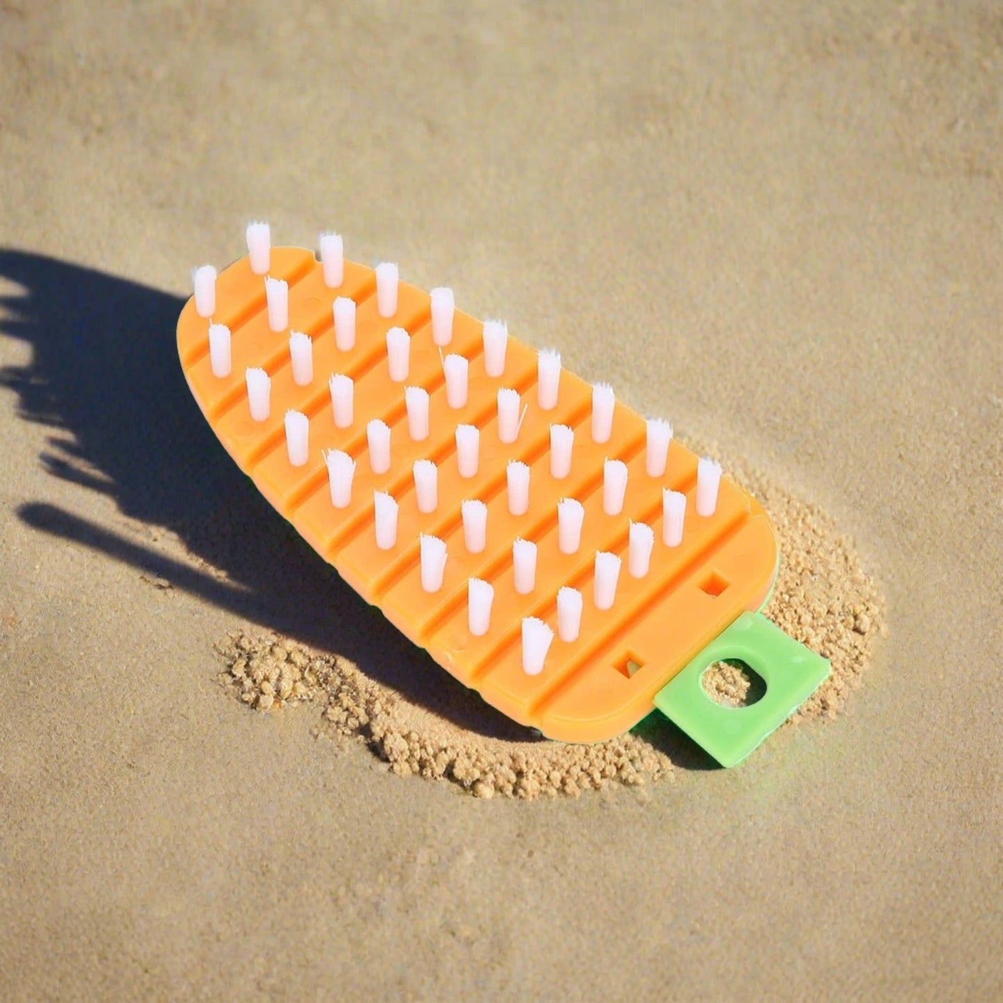 Vegetable Scrubbing Brush, Vegetable Scrubber Carrot Shape Vegetable Brush (X391)