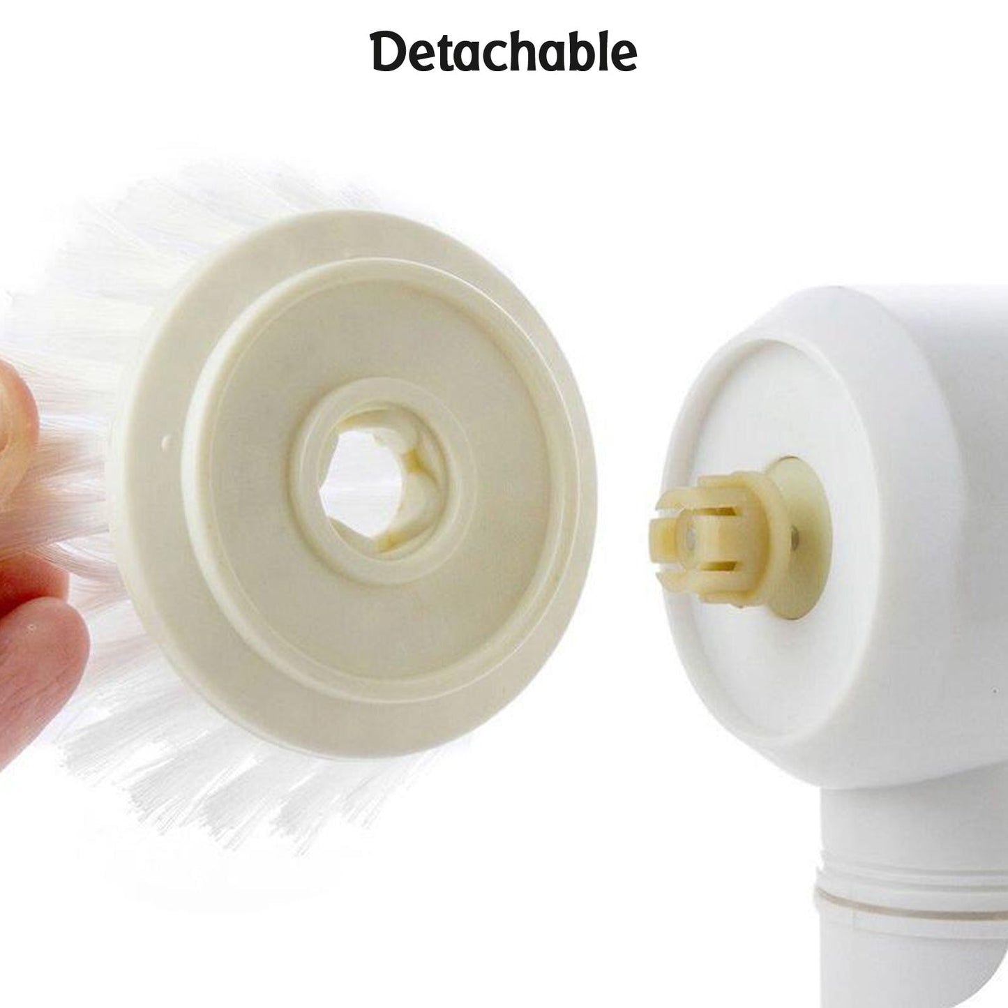 5in1 Home Kitchen Electric Cleaning Brush, Electric Spin Scrubber (X971)