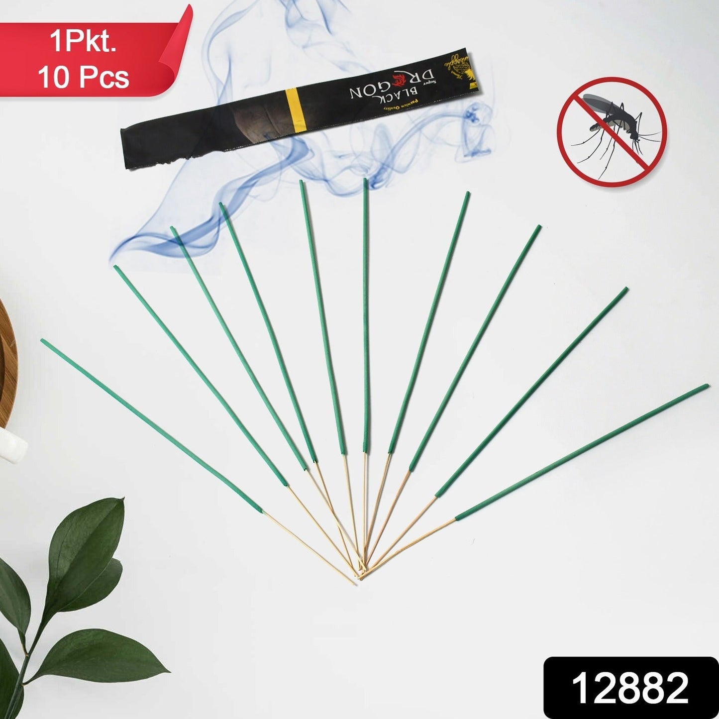 Mosquito Agarbatti Stick Herbal Mosquito Agarbatti (1 Packet / 10 Sticks) (Incense Stick)