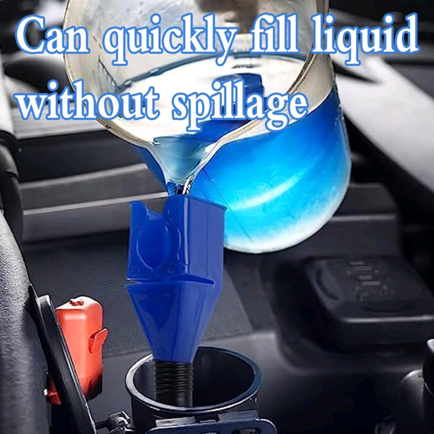 FLEXIBLE PLASTIC OIL FUNNEL (1PC) (YS+X147)