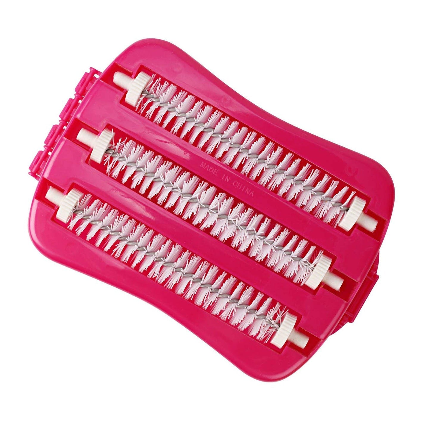 Plastic Handheld Carpet Roller Brush Cleaning with Dust Crumb Collector, Wet, and Dry Brush (X812)