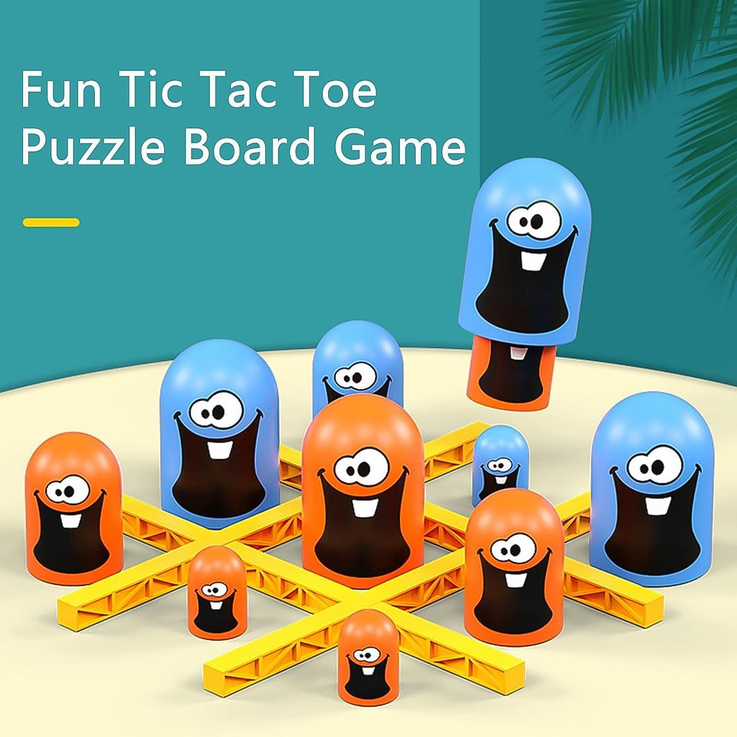 Tic-tac-toe Game Gobble Game Board Game Indoor (1 Set) (X1016)
