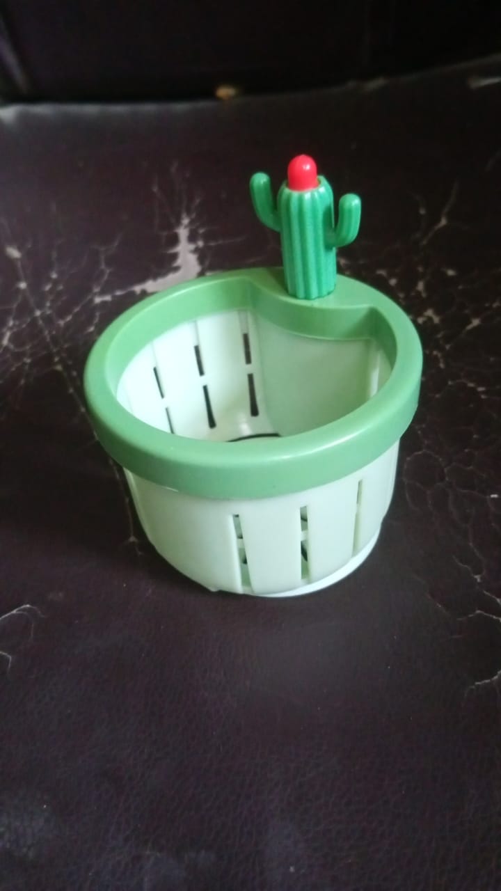 cactus Plastic Kitchen Sink Drain Strainer (1 Pc) (X659)