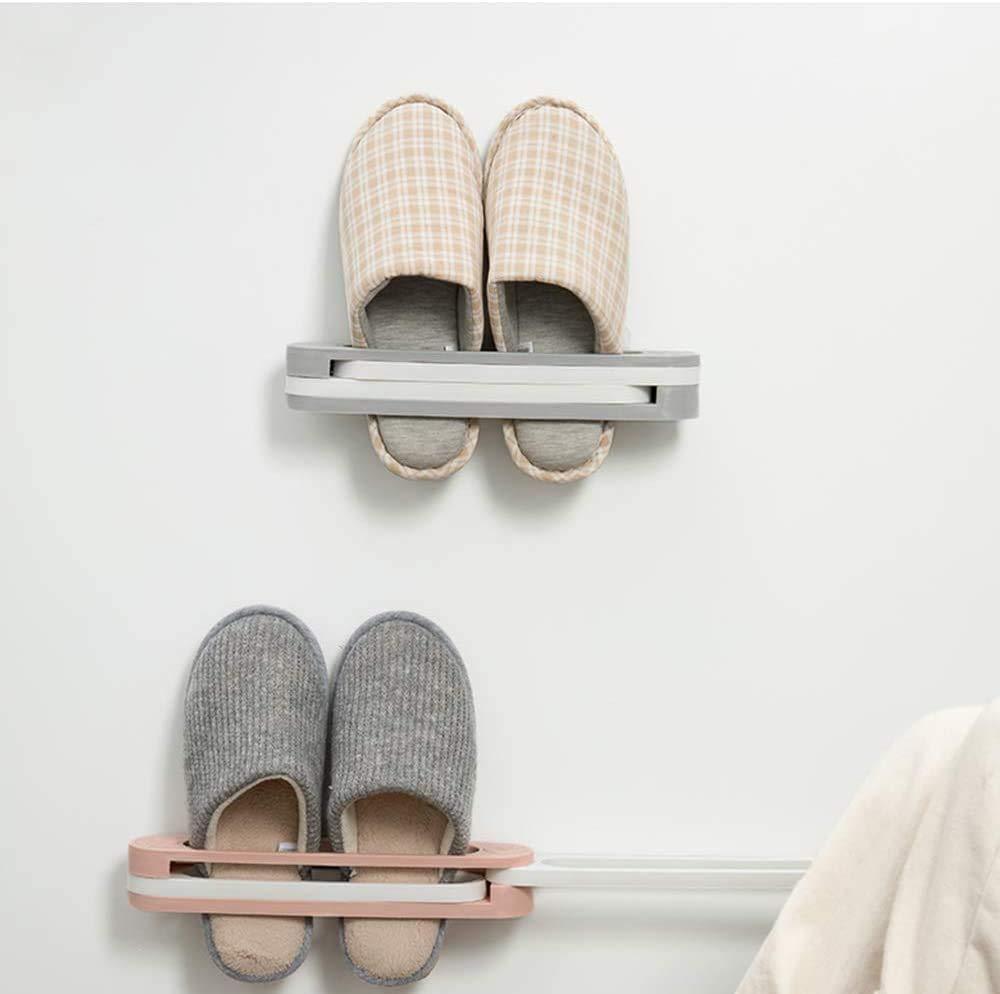 Multifunction Folding Slippers shoes Hanger Organizer Rack