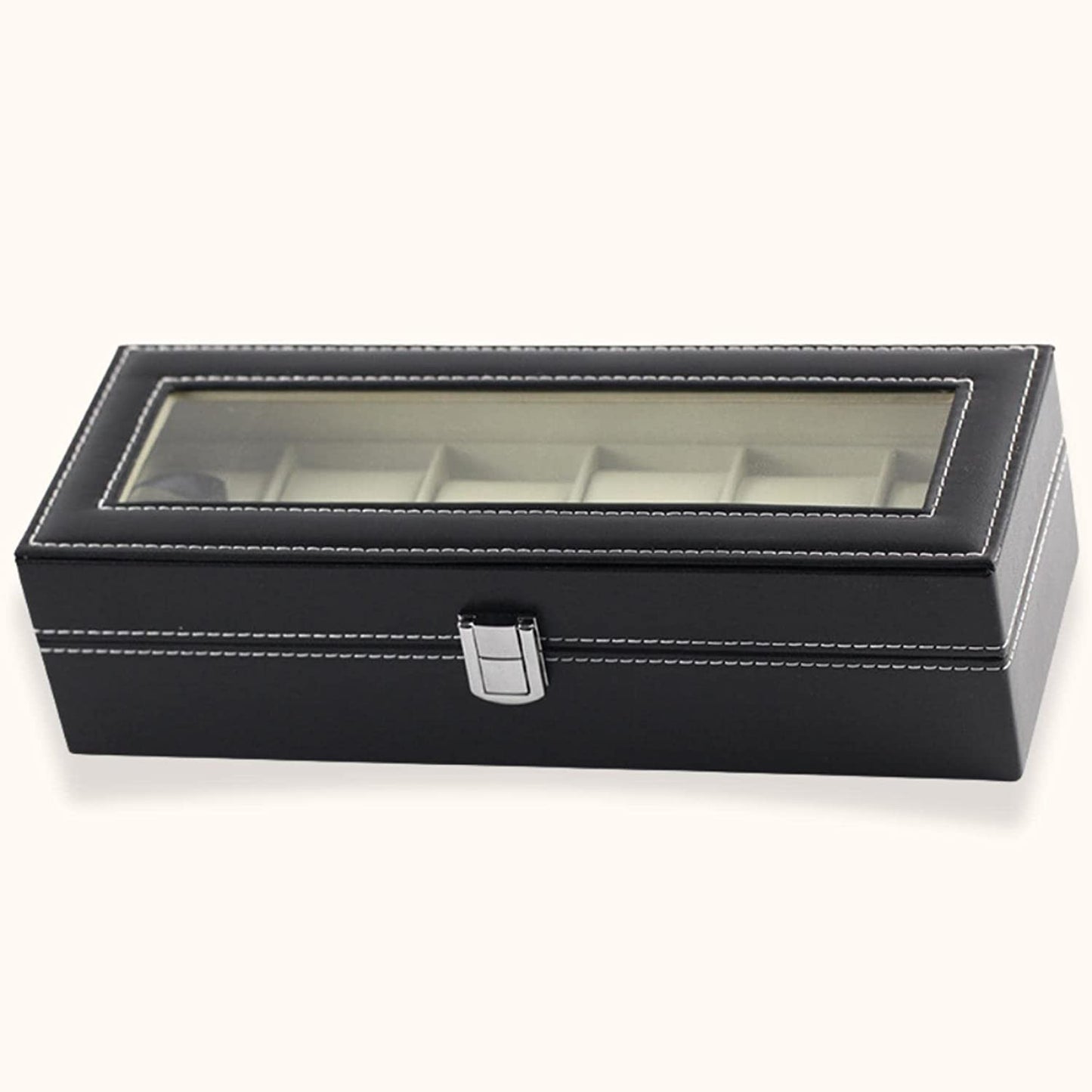6 SLOT WATCH BOX 1PC (5-X188)