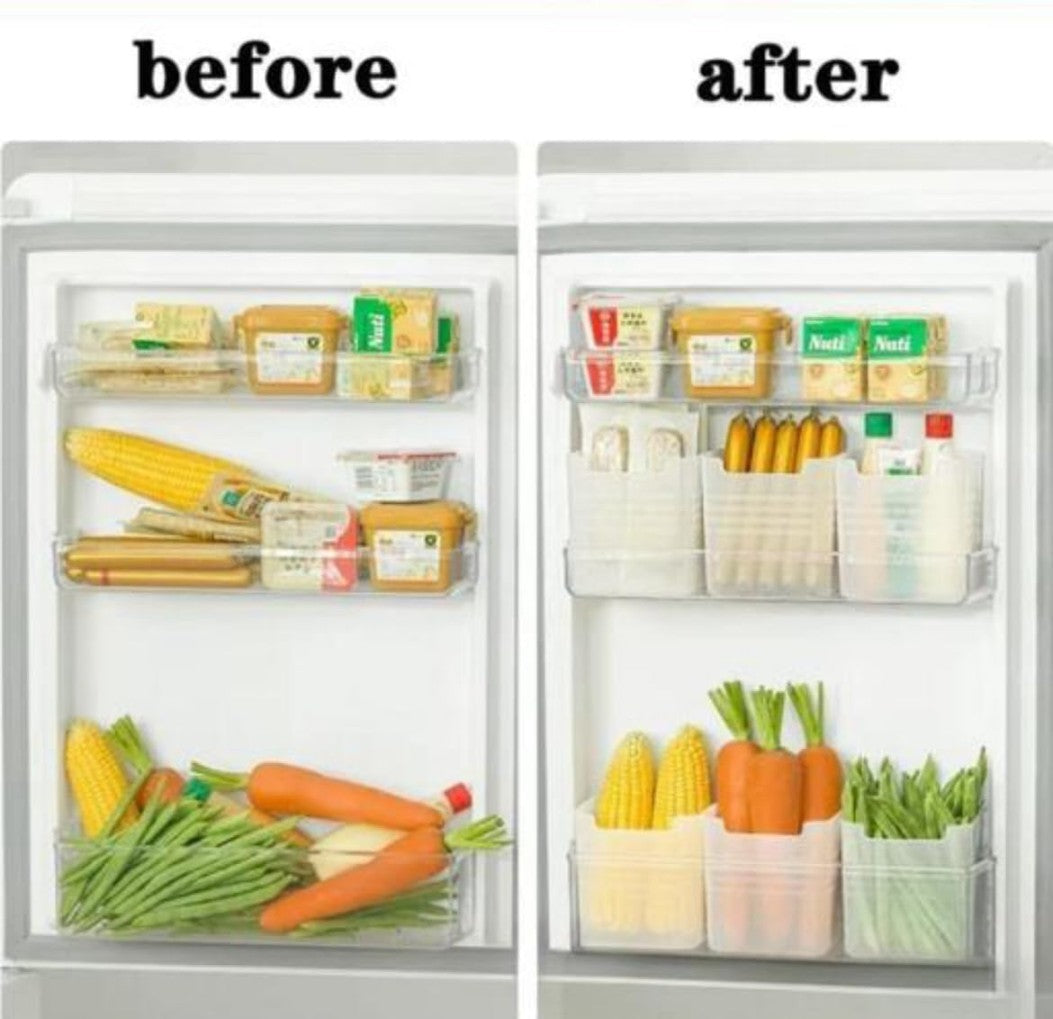 Multipurpose Fridge Storage Boxes ( Pack Of 3 ) (YS+X125)