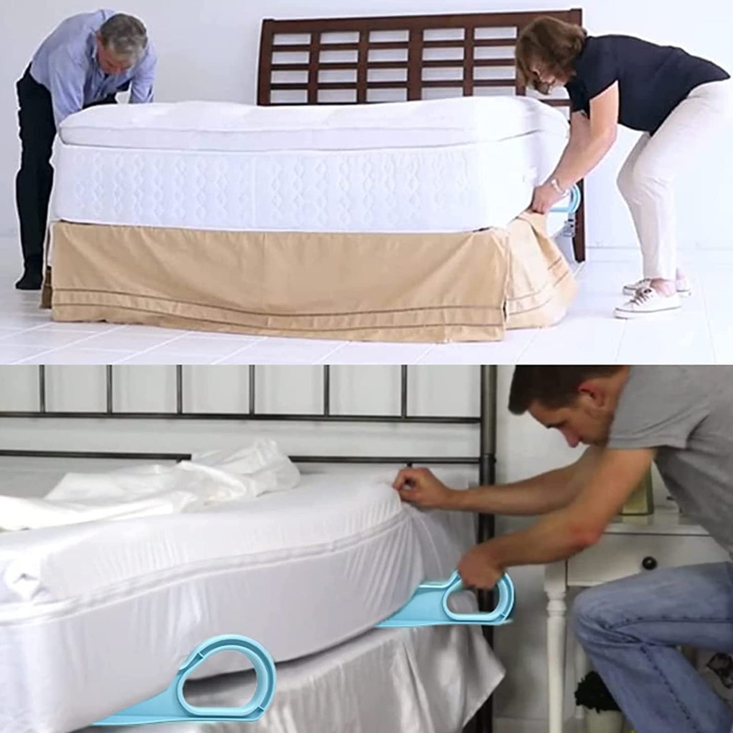 Mattress Lifter Bed Making Change Bed Sheets Instantly Helping Tool ( 1 Pc ) (X1075)