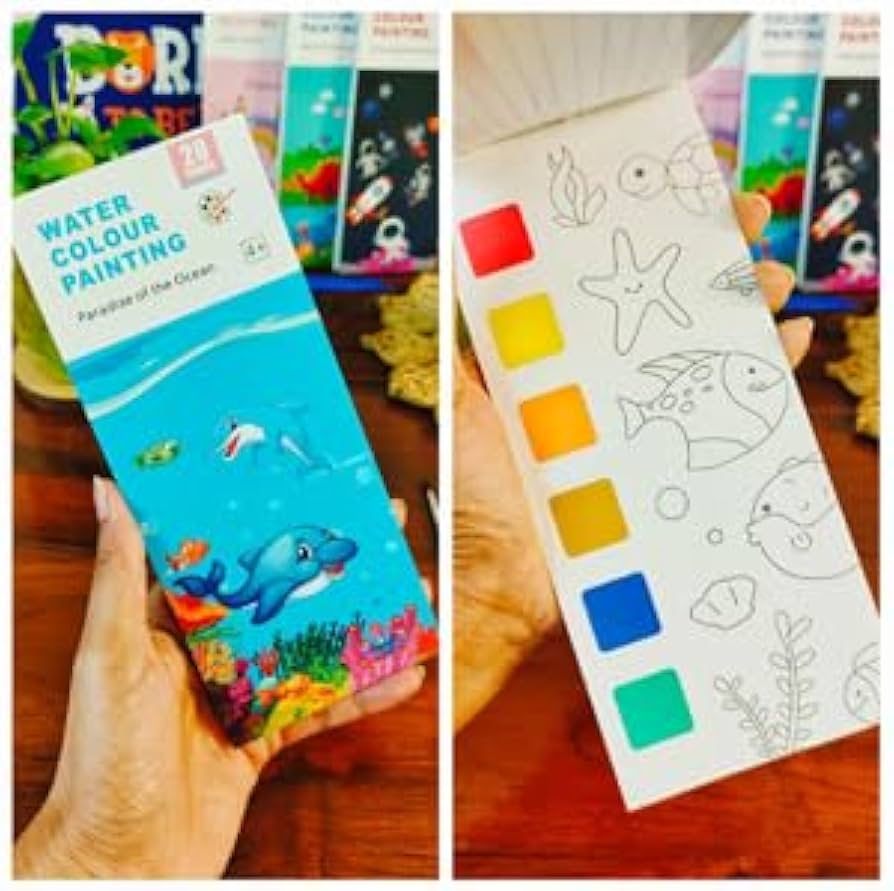 WATERCOLOR PAINTING BOOK (X802)