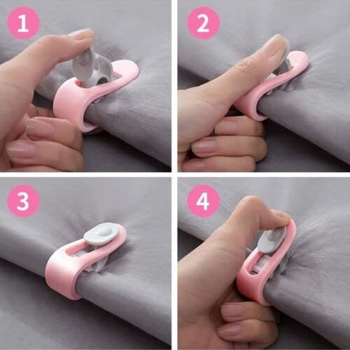 BED COVER CLIP BUTTON ( PACK OF 4 PCS)
