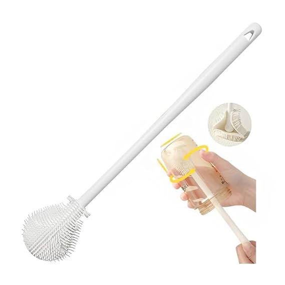 White long handle bottle brush (X868)