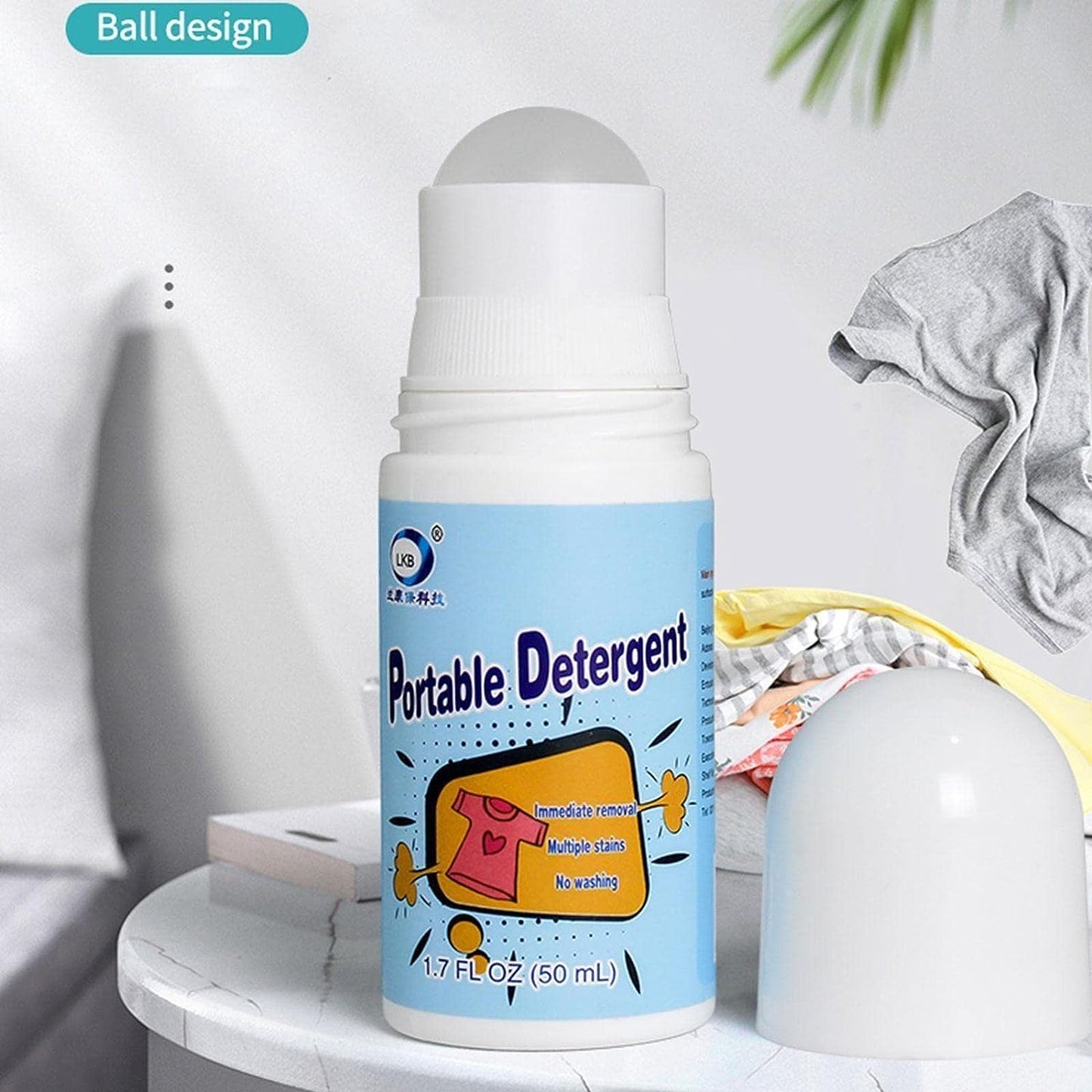 Clothes Stain Remover Bead Design Emergency Stain Rescue Roller-ball Cleaner For Natural Fabric Removes Oil Almost All Types Of Fabrics (MKK-X103)