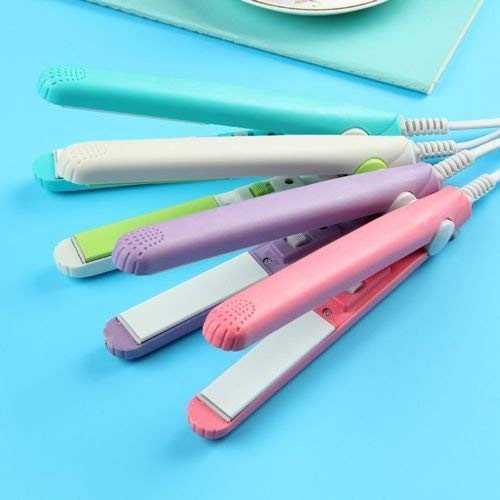 Beauty and Personal Care Professional Ceramic Plate Mini Hair Styler Straightener and Curler (X933)