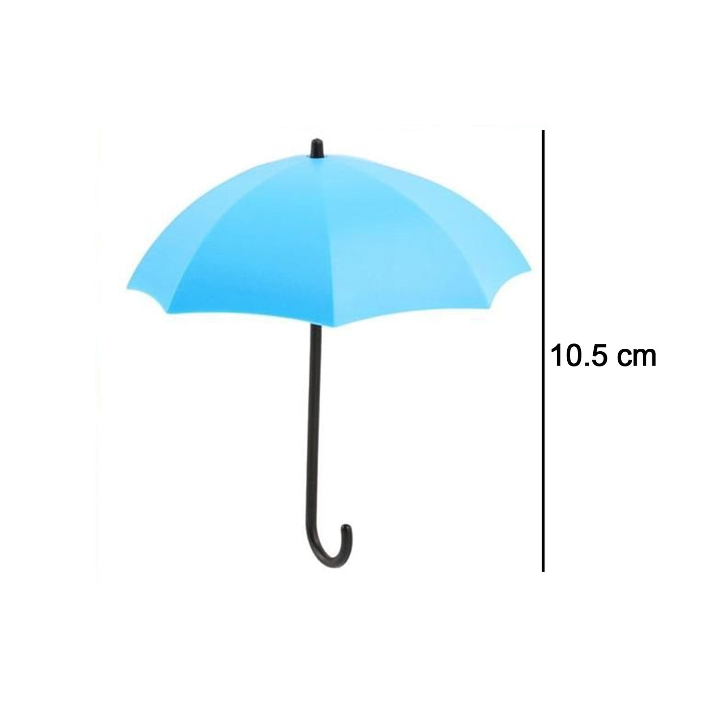 Multipurpose Umbrella Key Hat Holder Wall Hanging Hook Multicolor (X655)