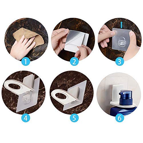 BATH / KITCHEN LIQUID BOTTLE HOOK (2PCS) (X860)