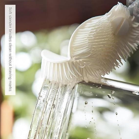 White long handle bottle brush (X868)