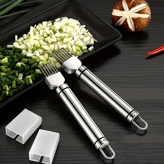 SS STEEL NEGI VEGITABLE CUTTER (X570)
