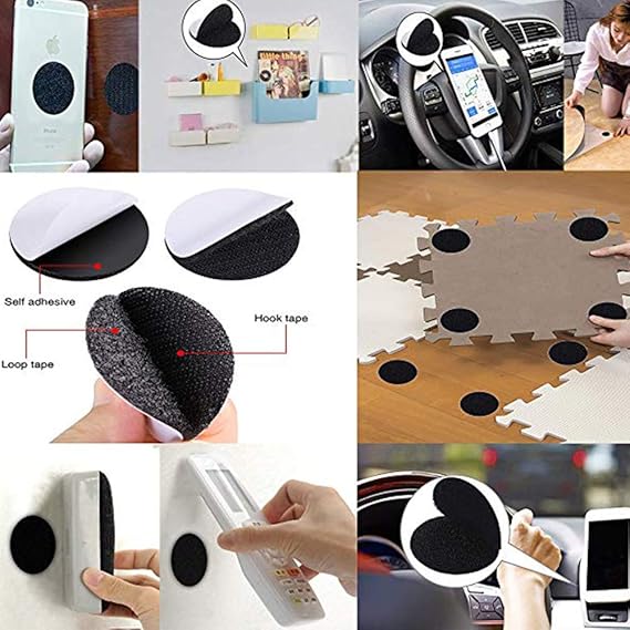 VELCRO ROUND STICKERS (X804)