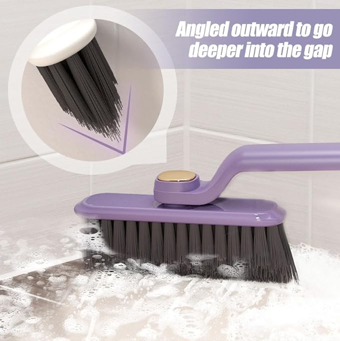 LONG HANDLE ROTATE-ABLE CLEANING BRUSH (1PC)