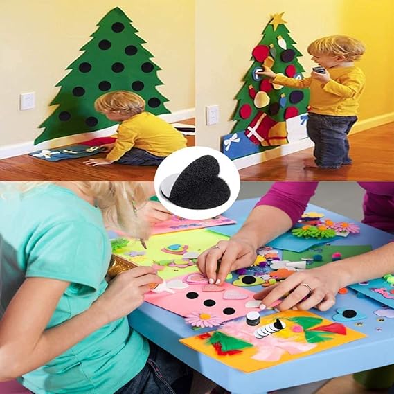 VELCRO ROUND STICKERS (X804)