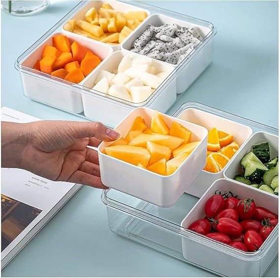 4 Slot Kitchen Container 30 x 23 x 7 (X893)
