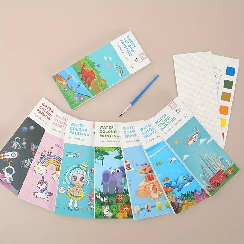 WATERCOLOR PAINTING BOOK (X802)