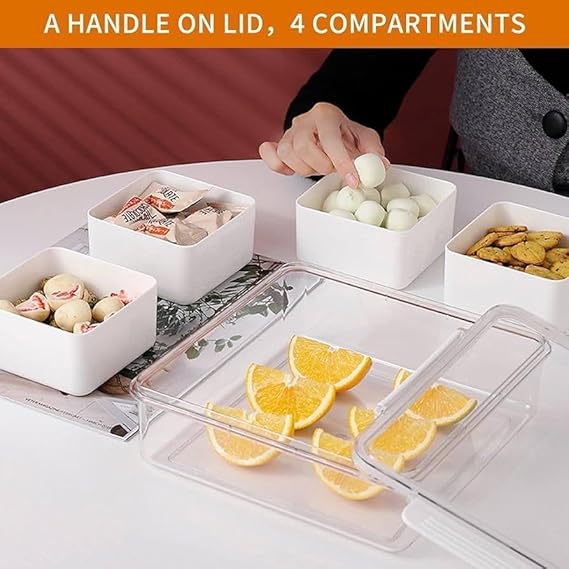 4 Slot Kitchen Container 30 x 23 x 7 (X893)