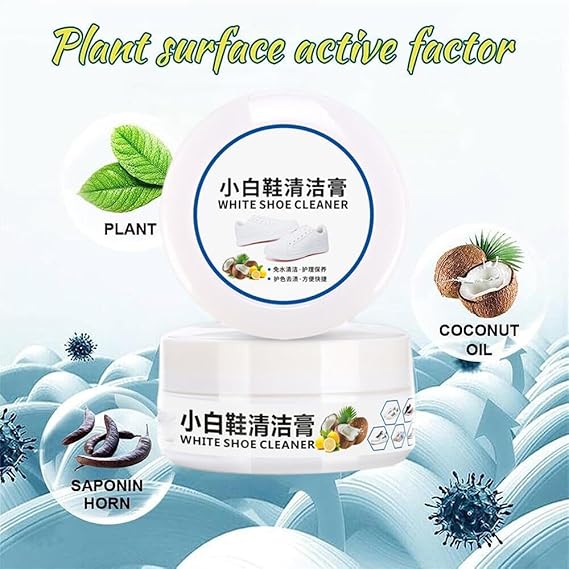 WHITE SHOE CLEANER CREAM (260GM) (X1065)