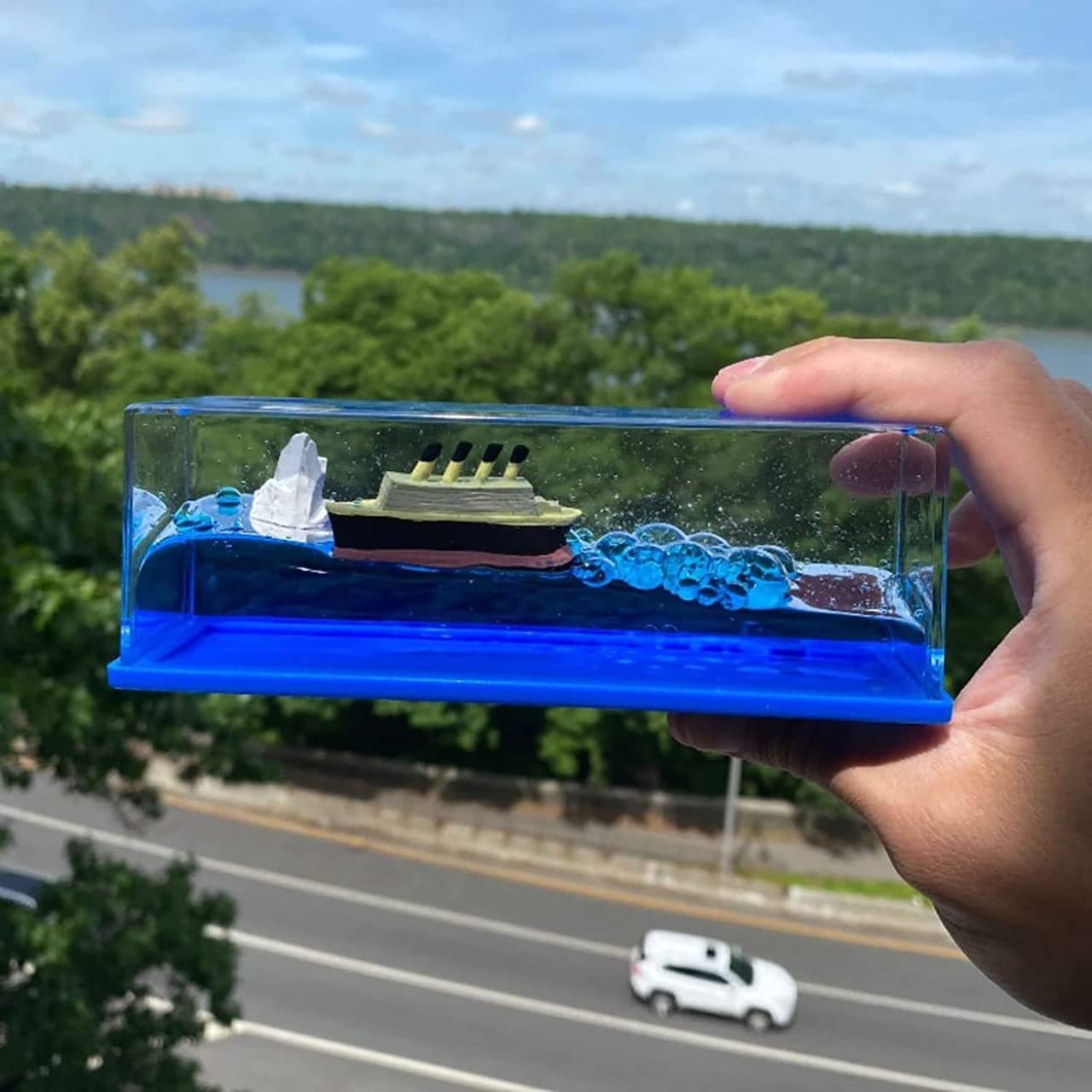 Liquid Wave Cruise Ship Decoration