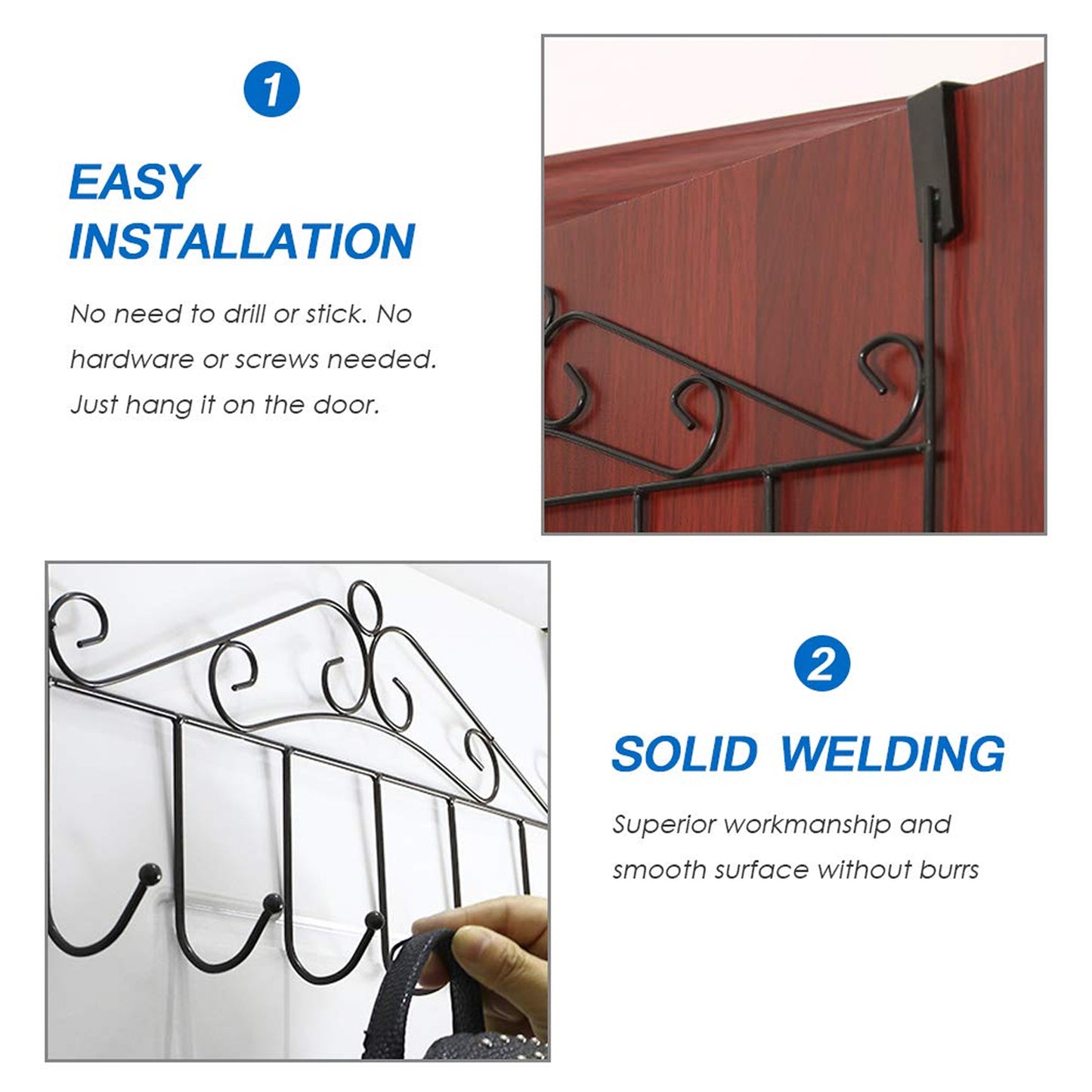 OVER DOOR 7 HOOK HANGER | 1Pc