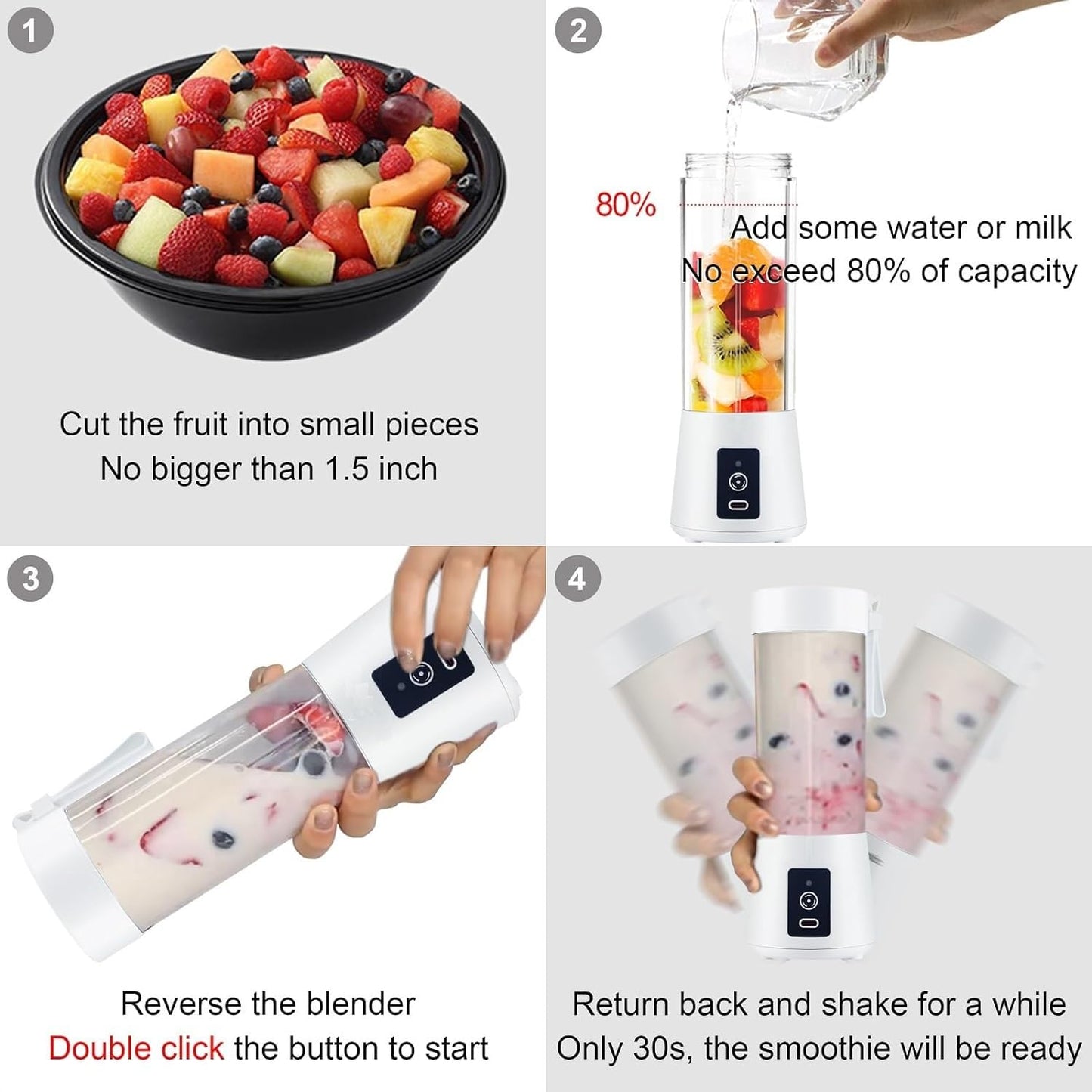 6 Blade mini Juicer (1PCS)