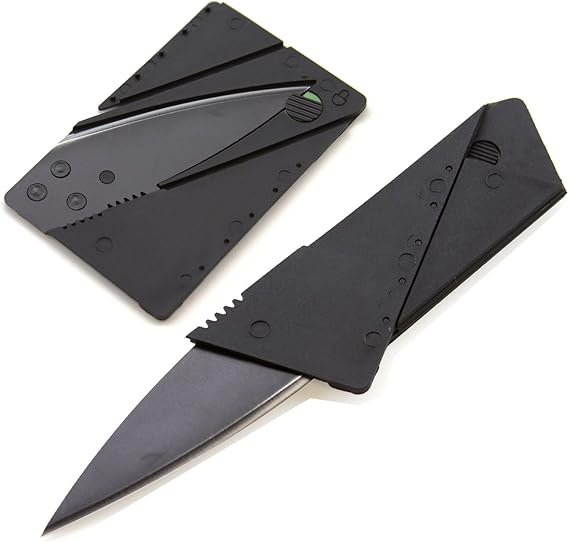CARD SIZE FOLDABLE TRAVEL KNIFE (X521)