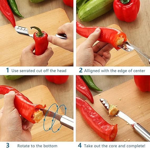 SS CHILLI CORER (X862)
