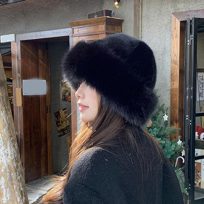 Women Fauxe Fur Fashion Winter Hat
